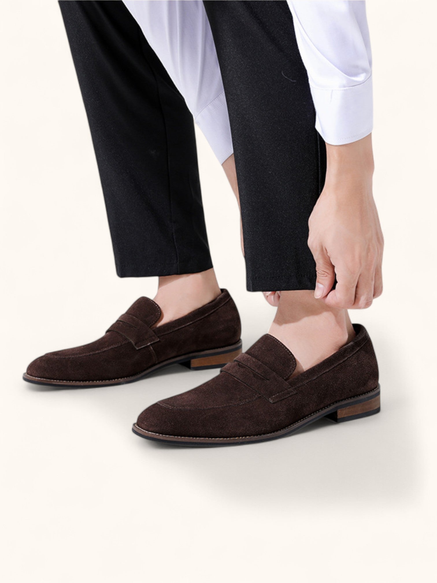 Men’s Slip-On Loafers | Stylish Suede Formal Shoes