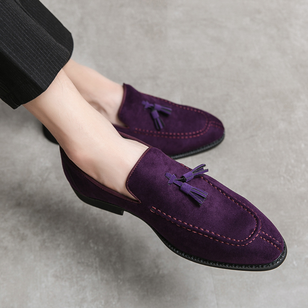 Men’s Tassel Dress Loafers | Classic Slip-On Dress Shoes