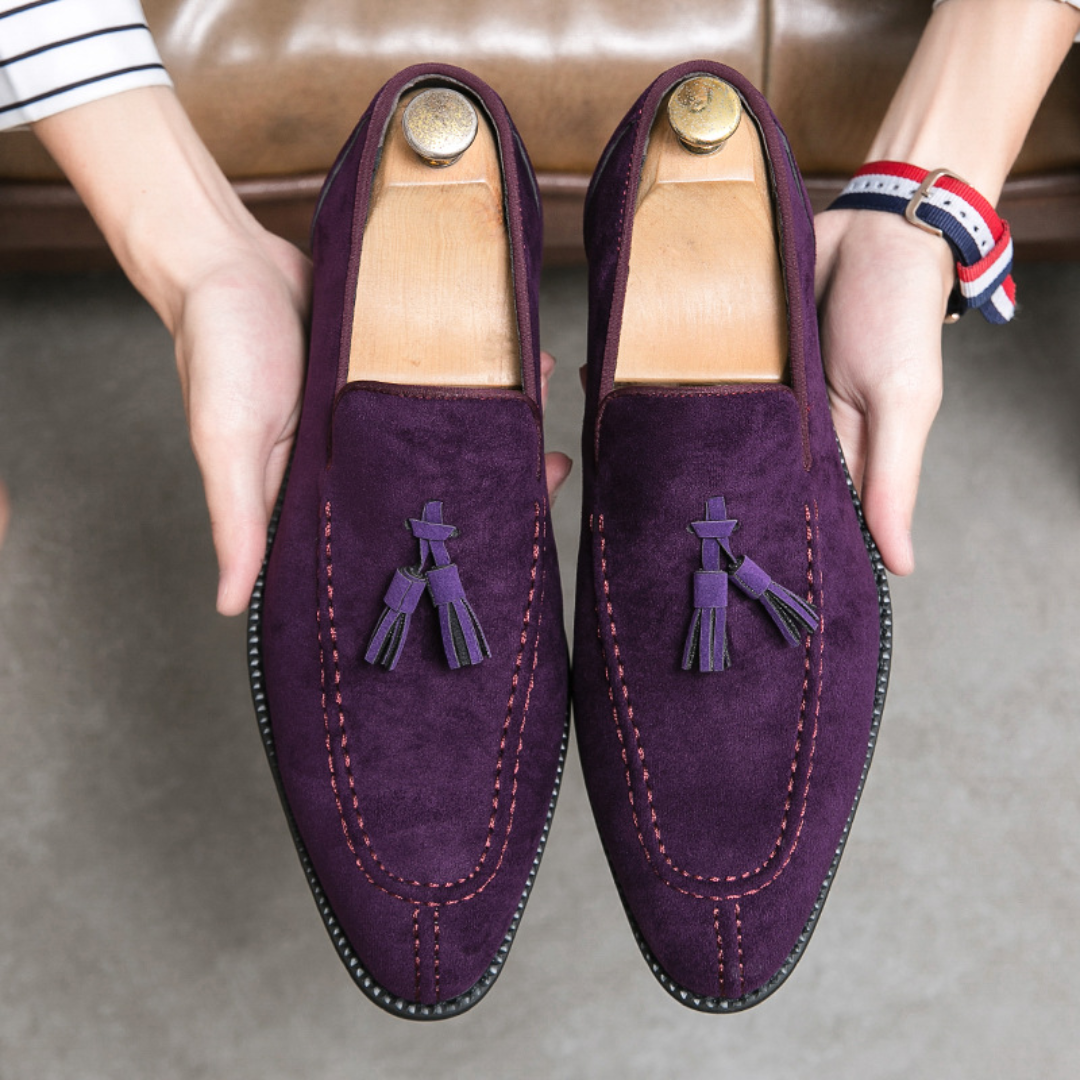 Men’s Tassel Dress Loafers | Classic Slip-On Dress Shoes