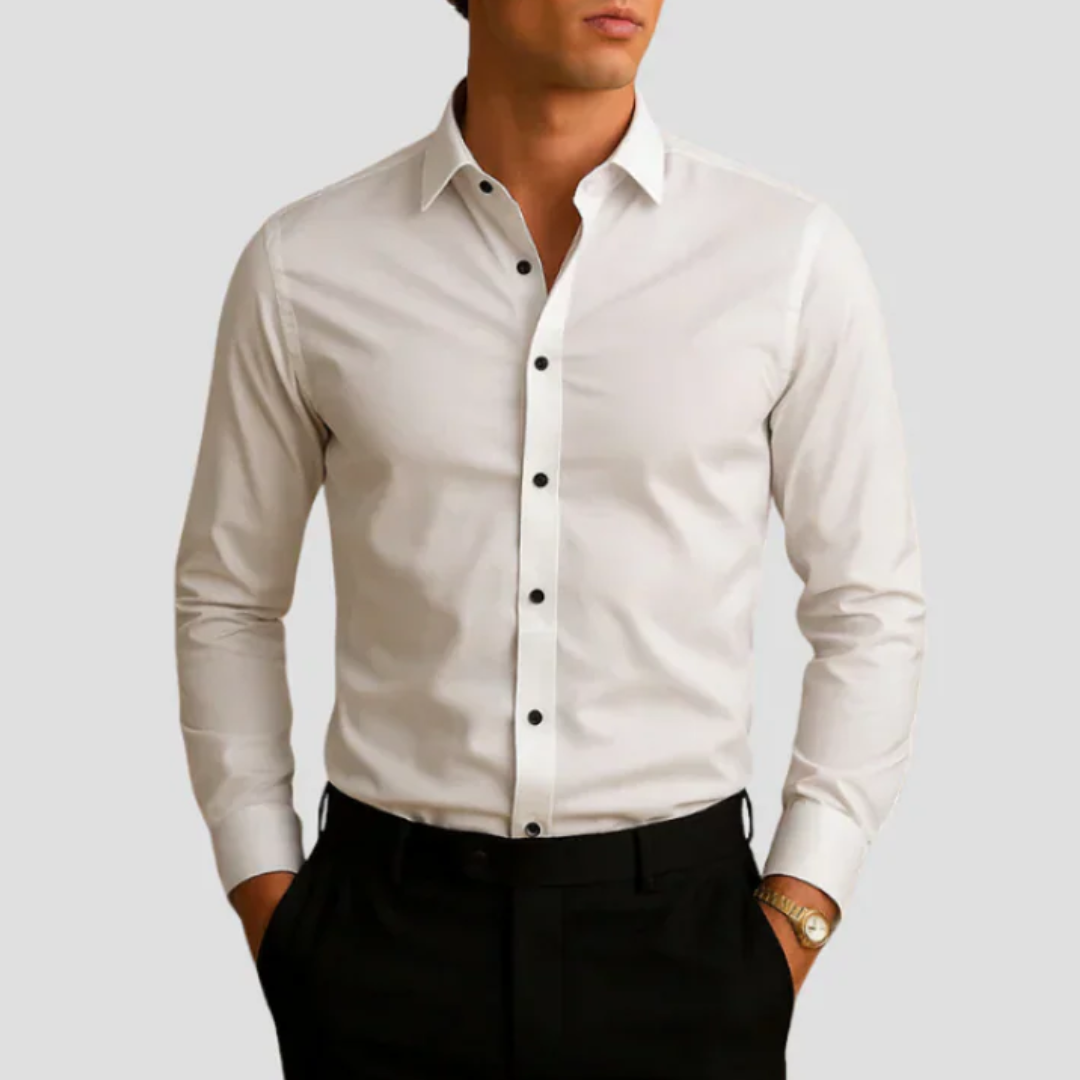 Men’s Dress Shirt | Classic Button-Up Formal Style