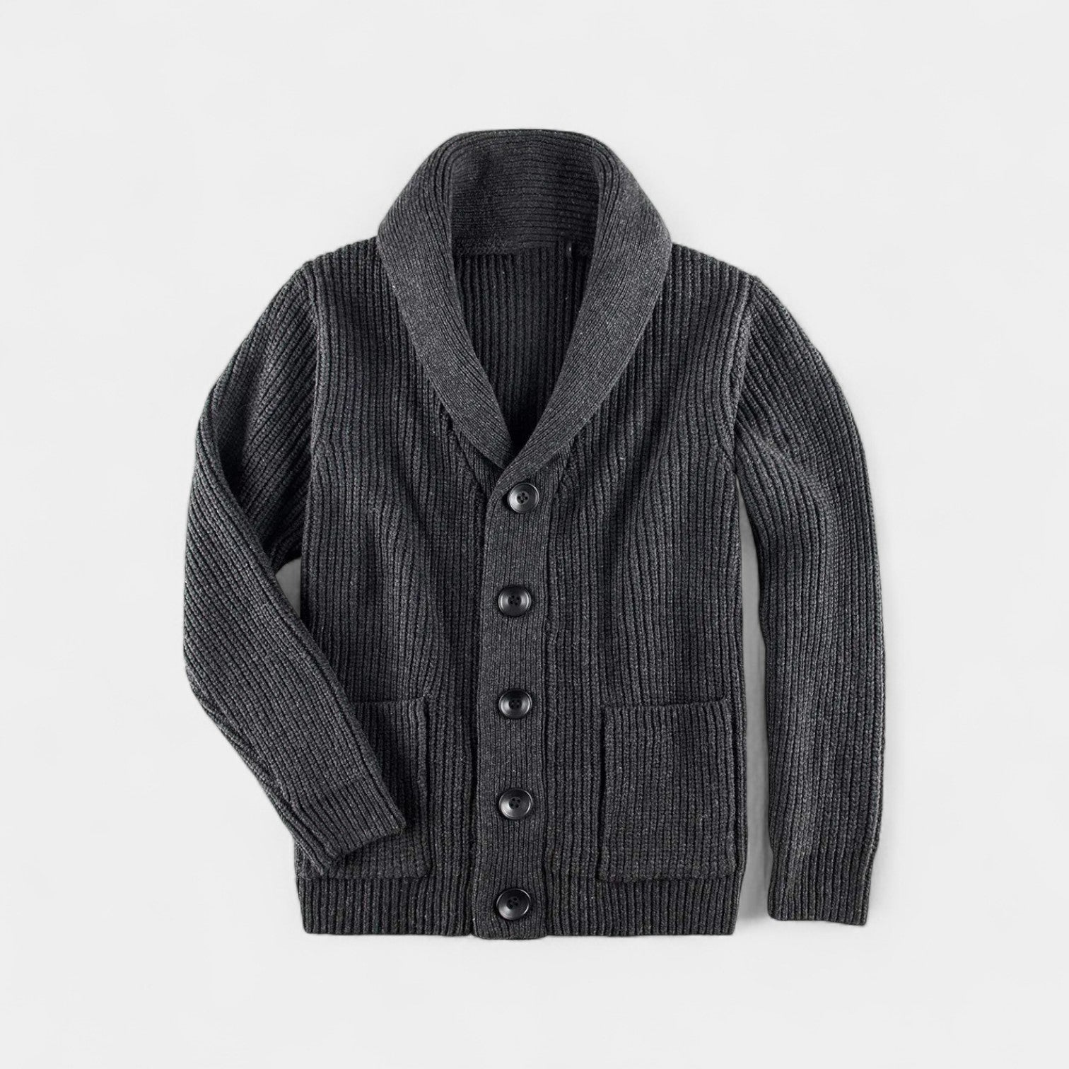 Men’s Winter Cardigan | Classic Button-Up Knit Cardigan