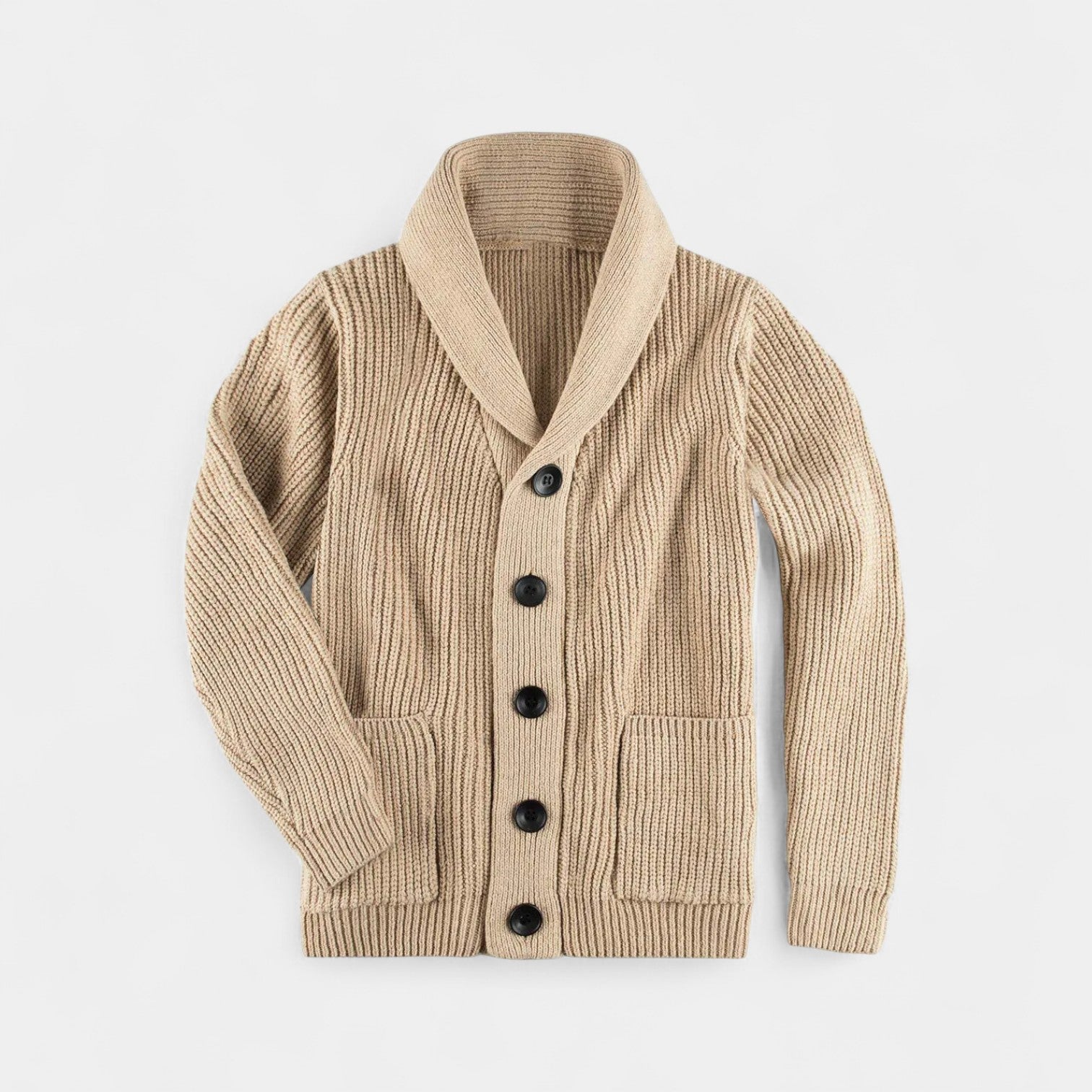 Men’s Winter Cardigan | Classic Button-Up Knit Cardigan