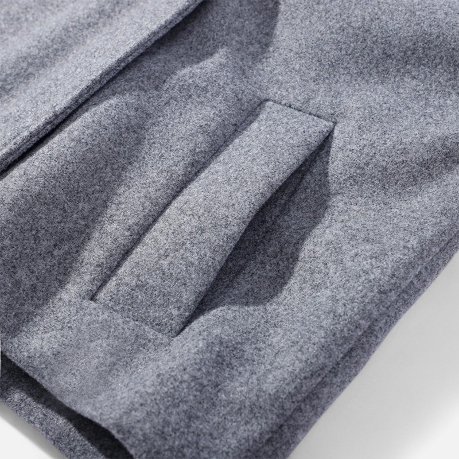 Women’s High Neck Short Winter Coat | Double-Breasted Design