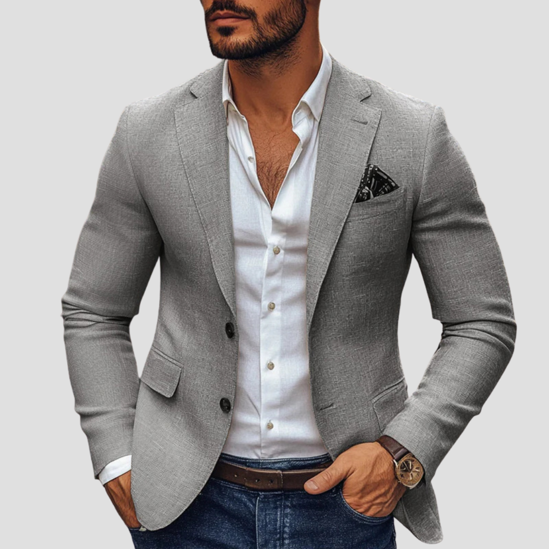 Men’s Suit Blazer | Classic Single-Breasted Formal Jacket