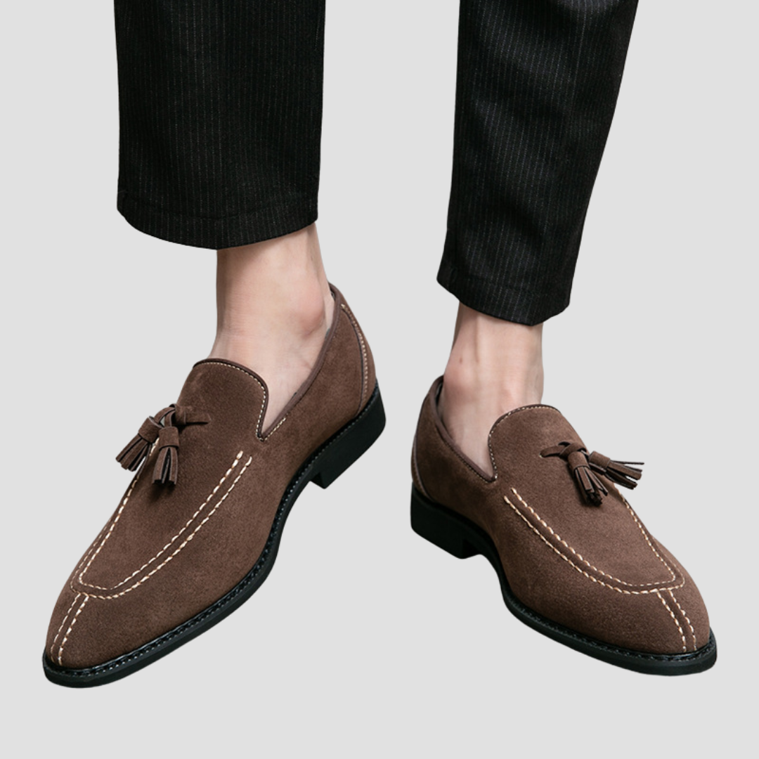Men’s Tassel Dress Loafers | Classic Slip-On Dress Shoes