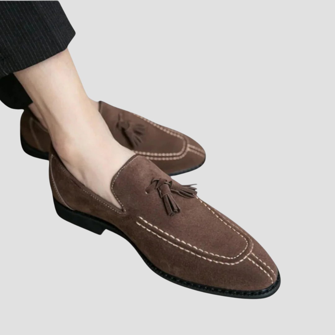 Men’s Tassel Dress Loafers | Classic Slip-On Dress Shoes