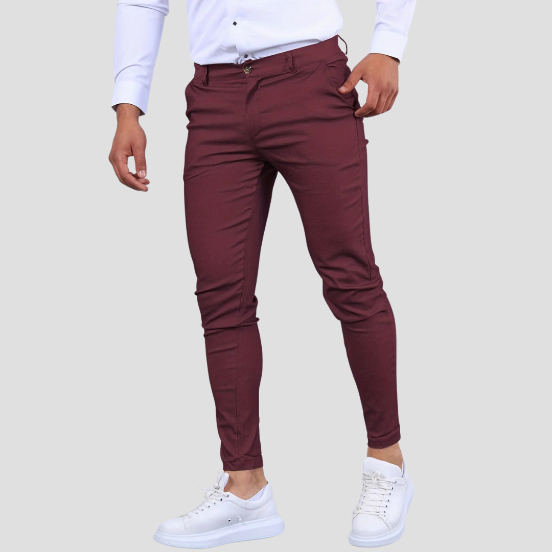 Men’s Formal Pants | Classic Slim Business Style