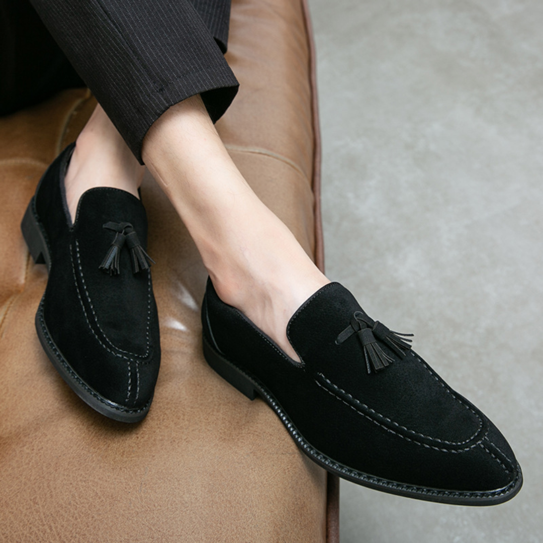 Men’s Tassel Dress Loafers | Classic Slip-On Dress Shoes