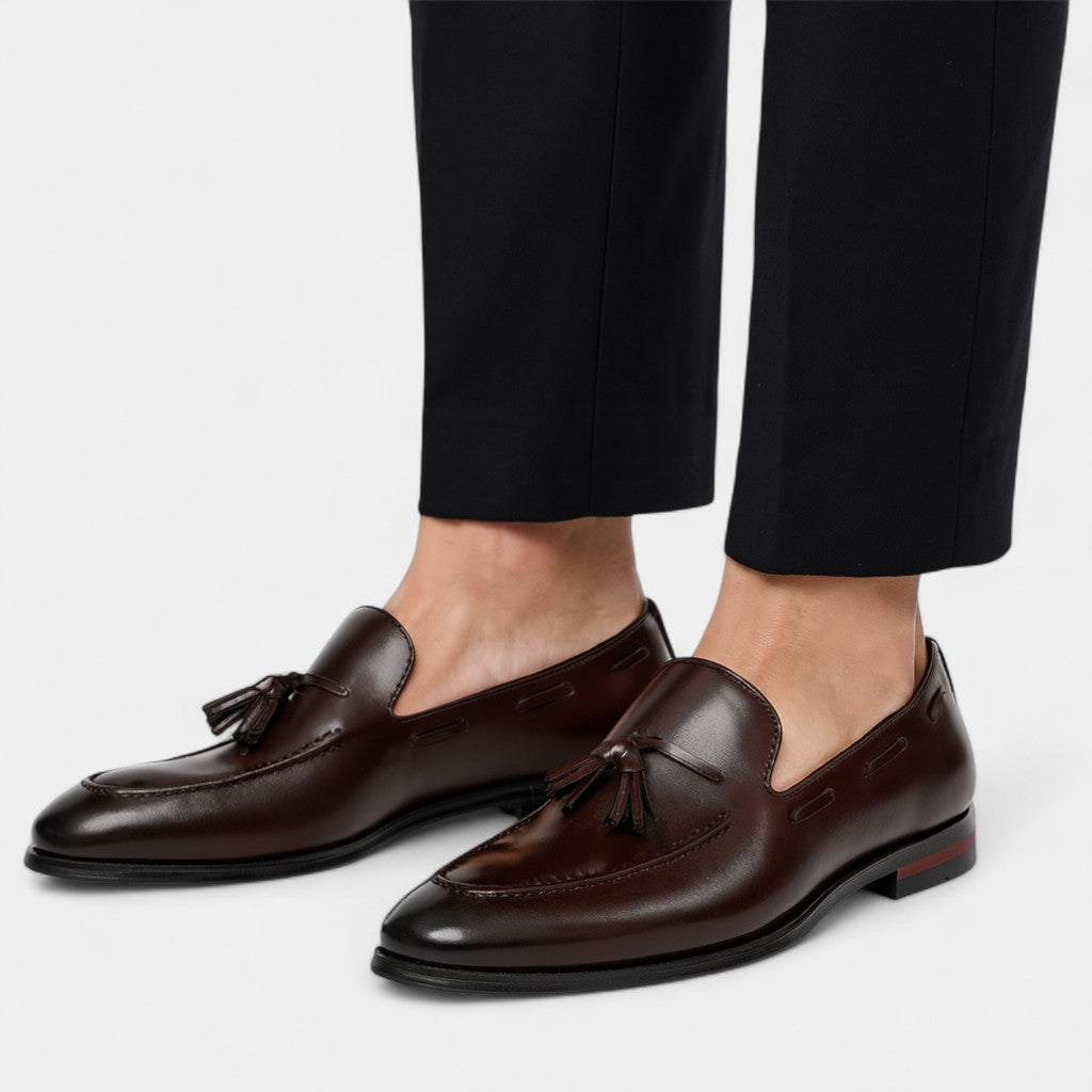 Men’s Loafers Dress Shoes | Classic Tassel Slip-On Footwear