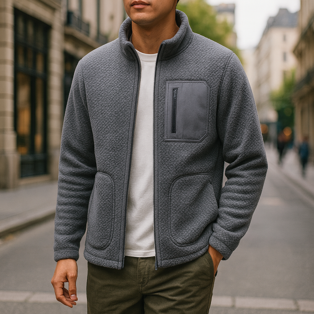 Men’s Winter Jacket | Soft Fleece Outdoor Outerwear