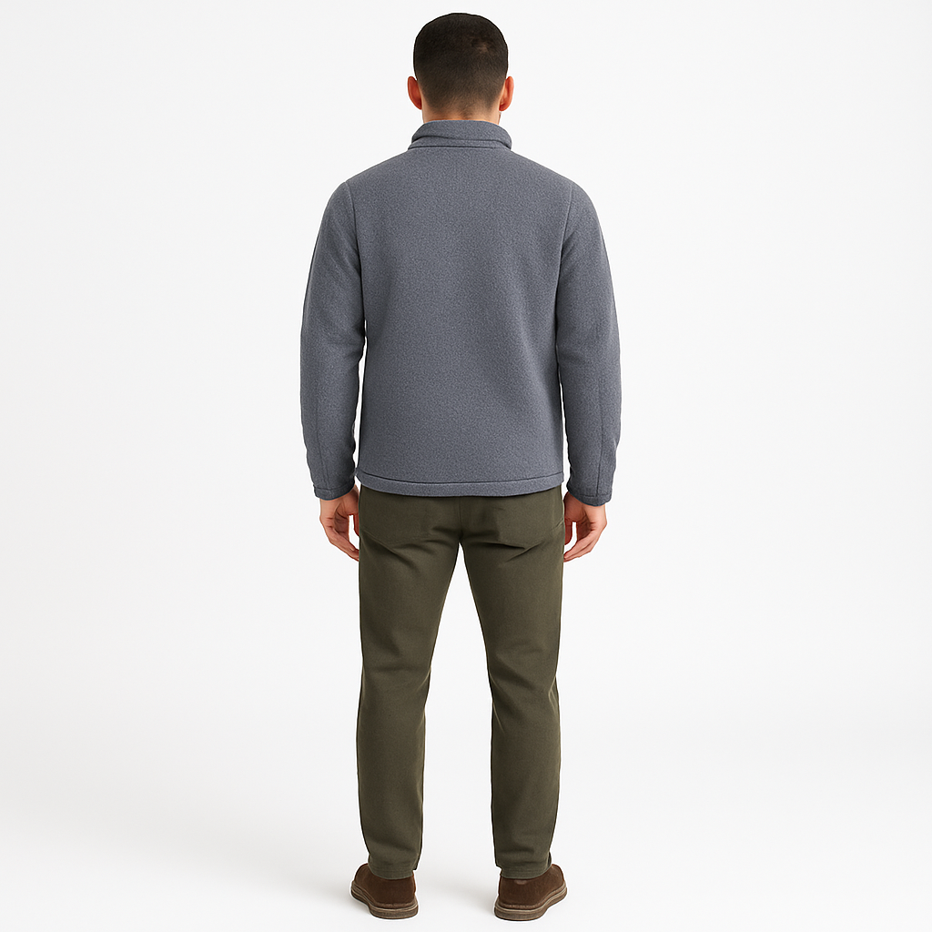 Men’s Winter Jacket | Soft Fleece Outdoor Outerwear