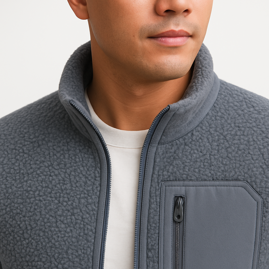 Men’s Winter Jacket | Soft Fleece Outdoor Outerwear