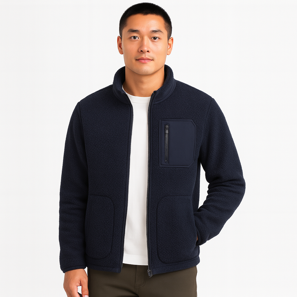 Men’s Winter Jacket | Soft Fleece Outdoor Outerwear