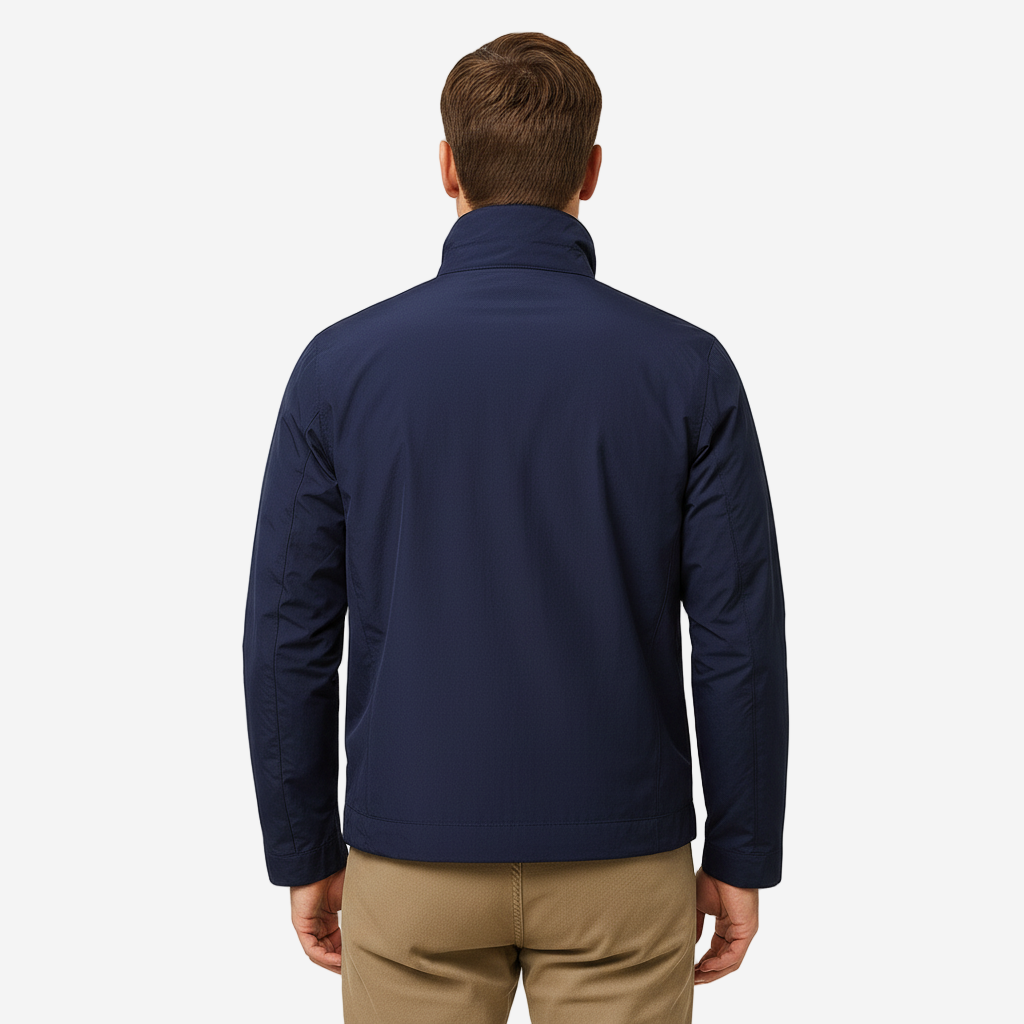 Men’s Zip-Up Jacket | Windproof Outdoor Travel Coat
