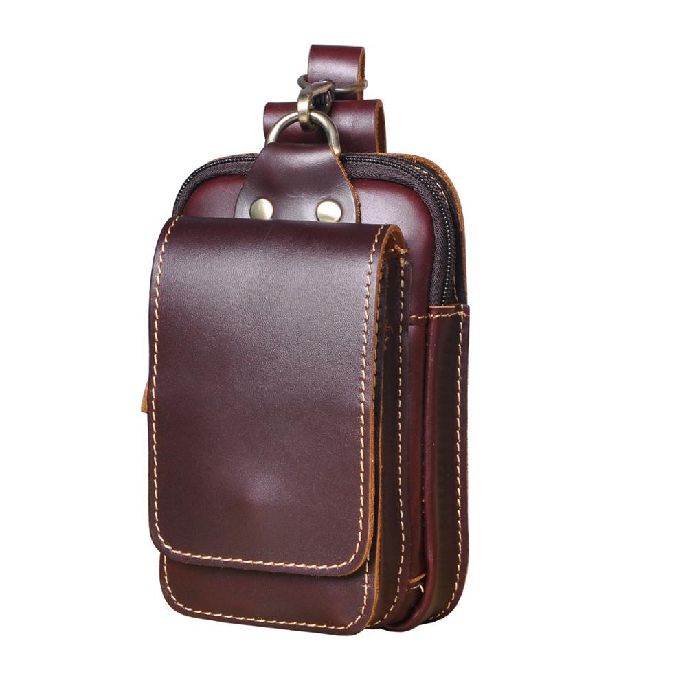 Men’s Crossbody Belt Bag | Multi-Pocket Waist Organizer