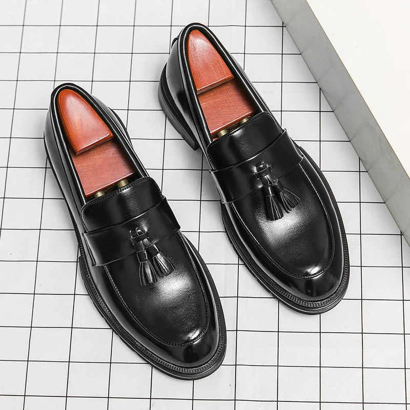 Men’s Loafers | Classic Tassel Slip-On Dress Shoes