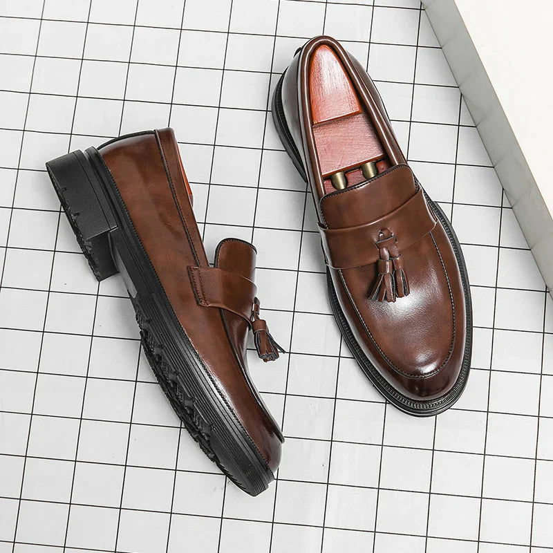 Men’s Loafers | Classic Tassel Slip-On Dress Shoes