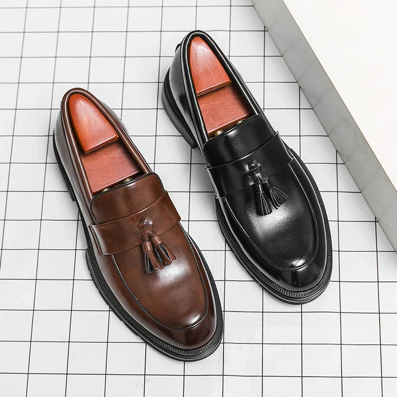 Men’s Loafers | Classic Tassel Slip-On Dress Shoes