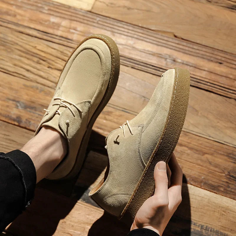 Men’s Casual Shoes | Classic Low-Top Suede Footwear