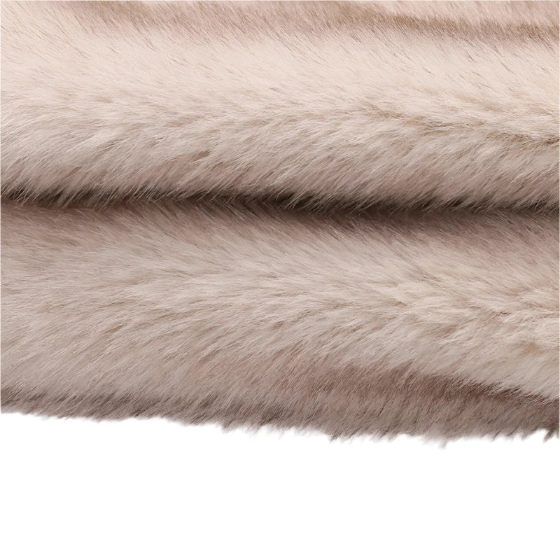 Women’s Vintage-Inspired Warm Fluffy Cropped Fur Coat