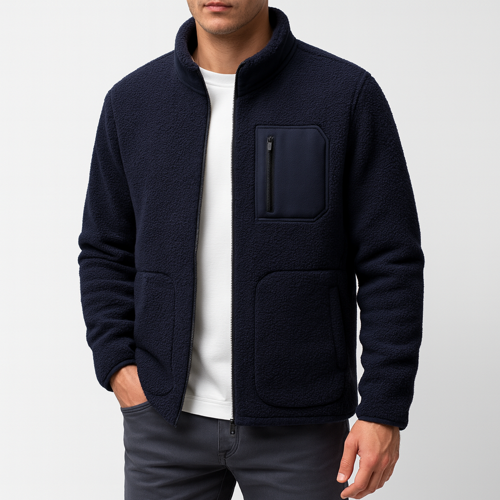 Men’s Winter Jacket | Soft Fleece Outdoor Outerwear