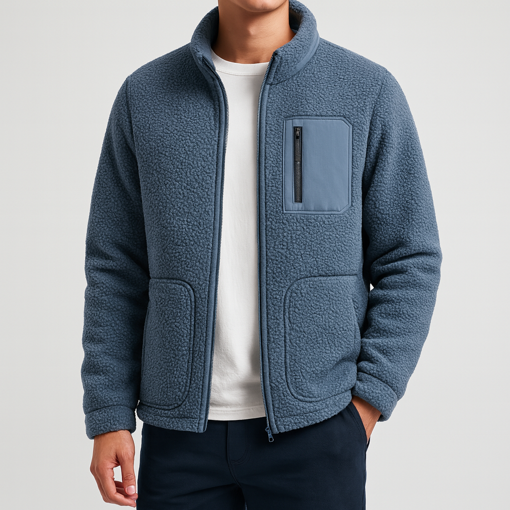 Men’s Winter Jacket | Soft Fleece Outdoor Outerwear
