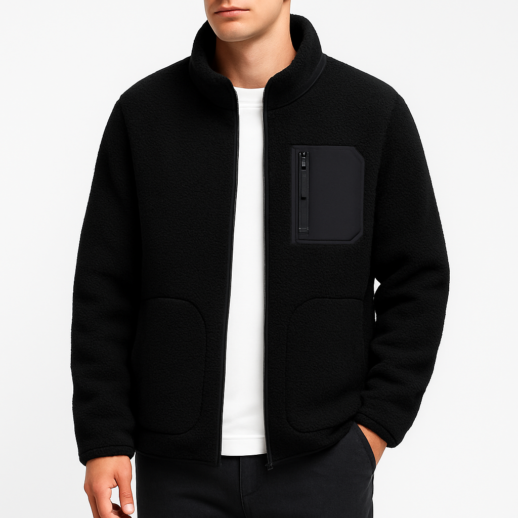 Men’s Winter Jacket | Soft Fleece Outdoor Outerwear