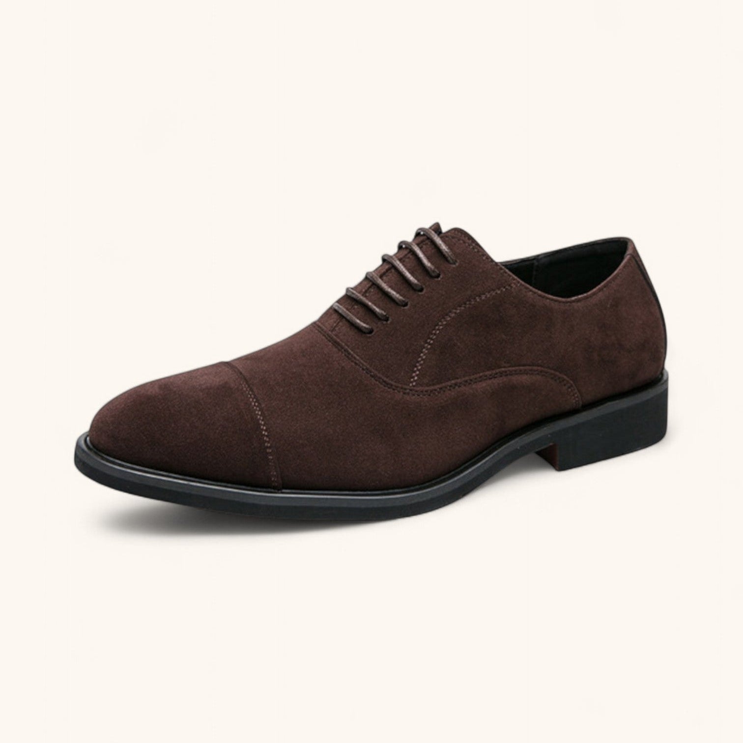 Men’s Lace-Up Shoes | Suede Oxford Formal Footwear