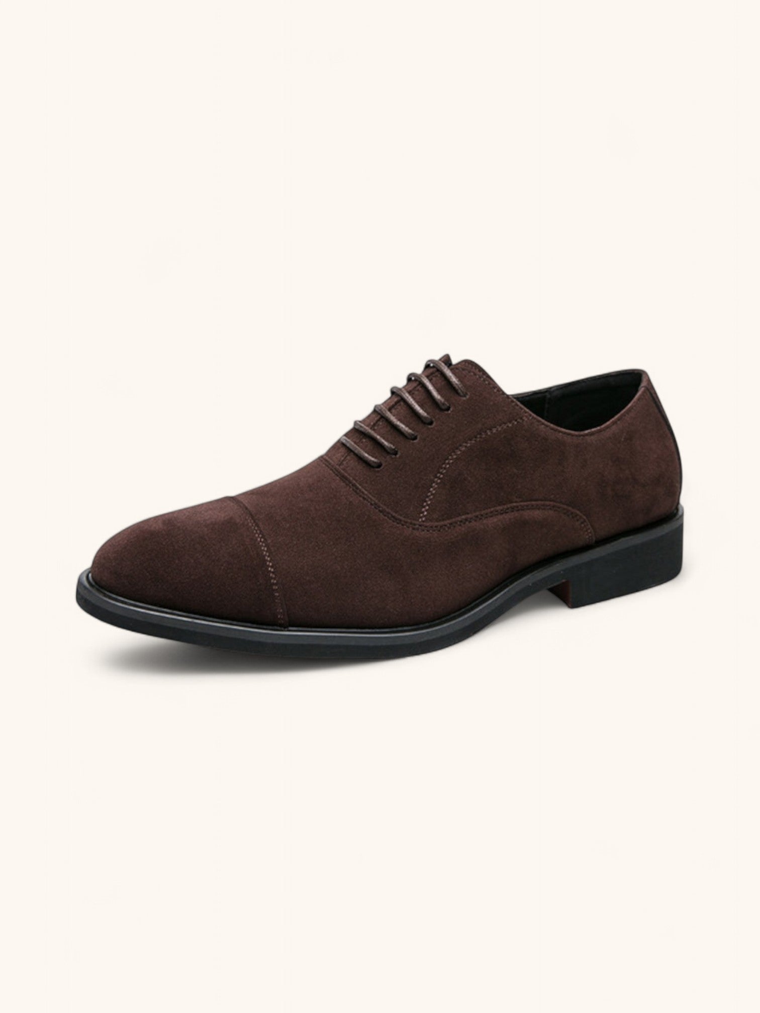 Men’s Lace-Up Shoes | Suede Oxford Formal Footwear