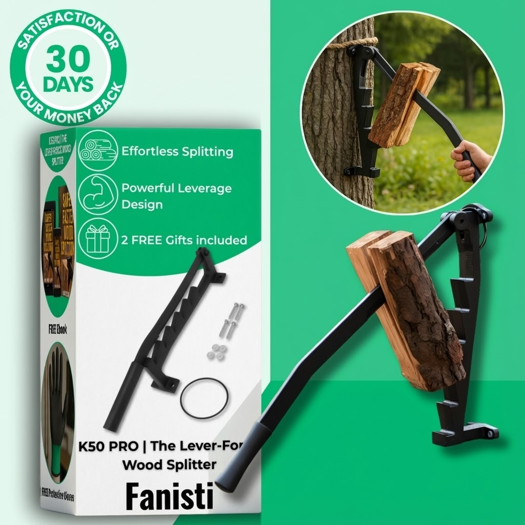 K50 PRO | The Lever‑Force Wood Splitter